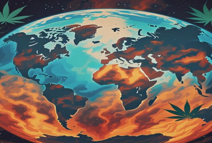 Imagem gerada por IA para ilustrar o conteúdo da Revista Ganja.
