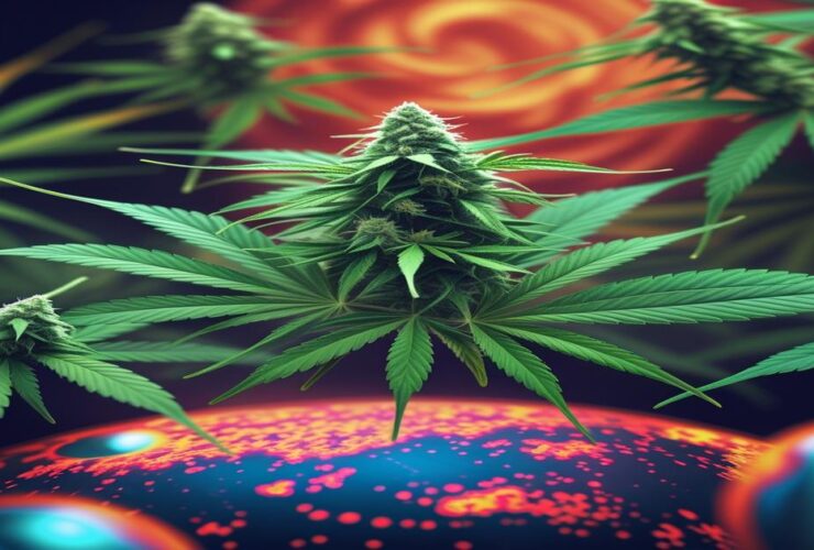 Imagem gerada por IA para ilustrar o conteúdo da Revista Ganja.