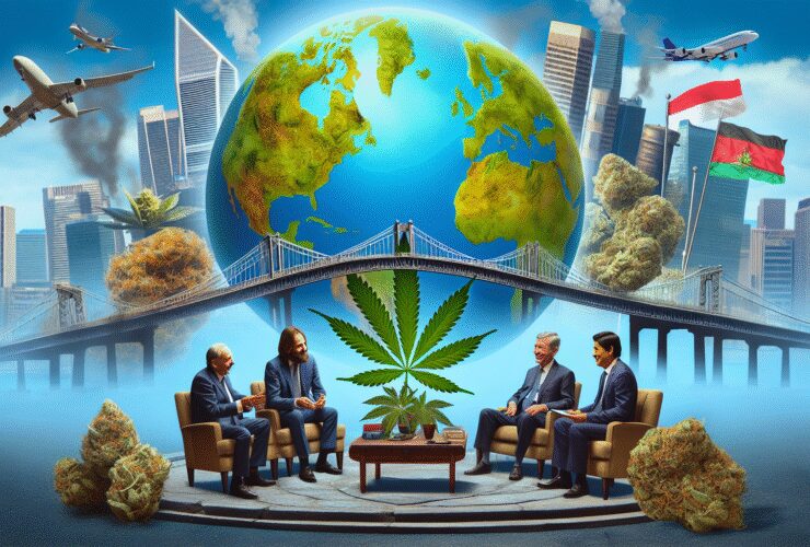 Imagem gerada por IA para ilustrar o conteúdo da Revista Ganja.