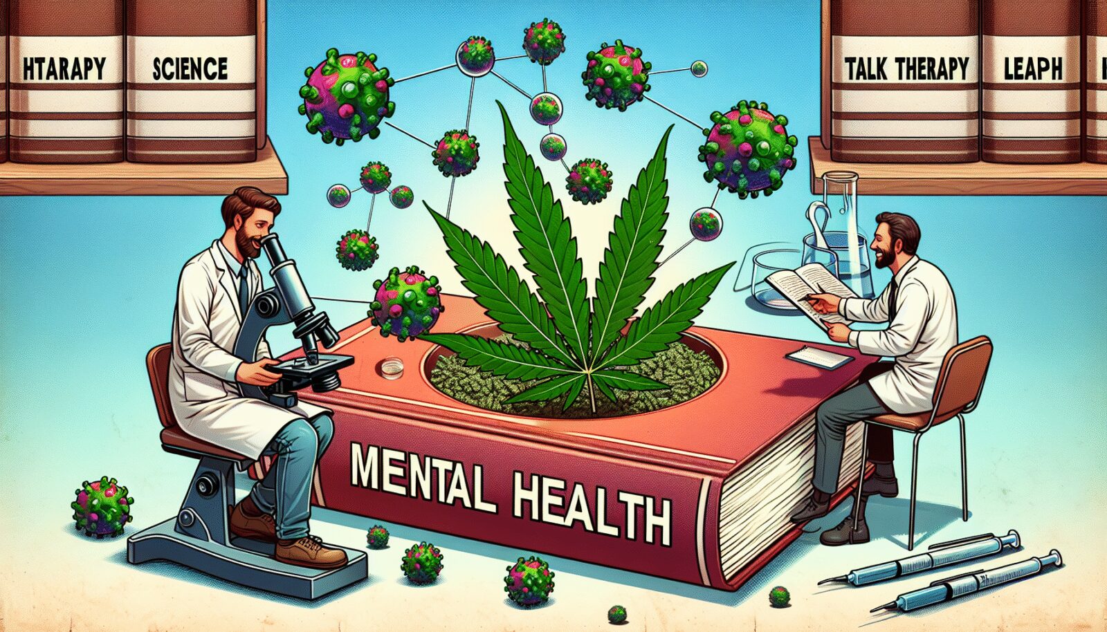 Imagem gerada por IA para ilustrar o conteúdo da Revista Ganja.