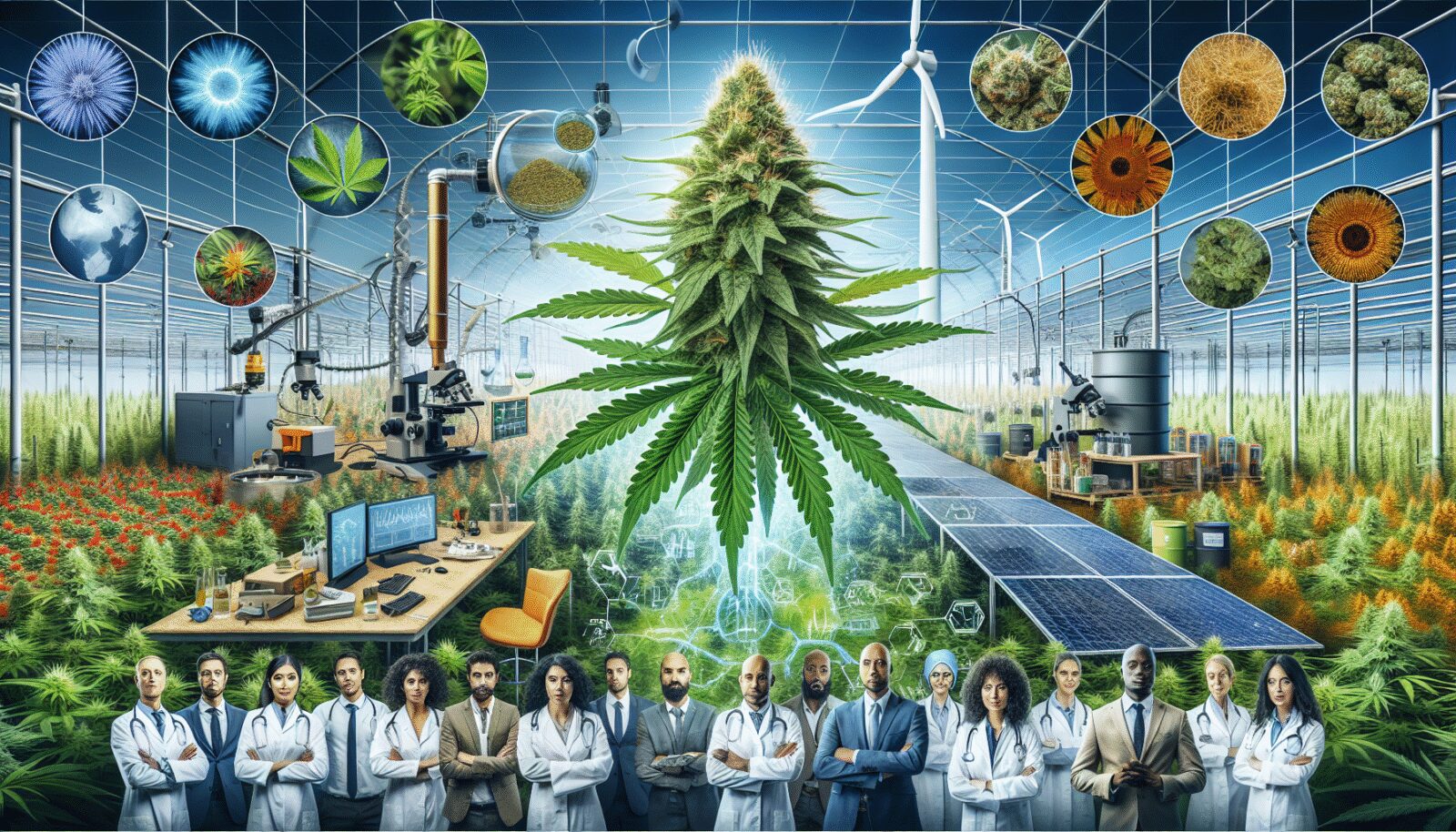 Imagem gerada por IA para ilustrar o conteúdo da Revista Ganja.