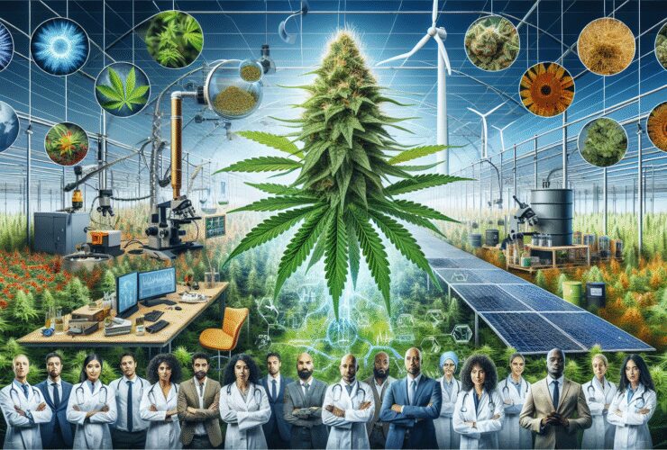 Imagem gerada por IA para ilustrar o conteúdo da Revista Ganja.