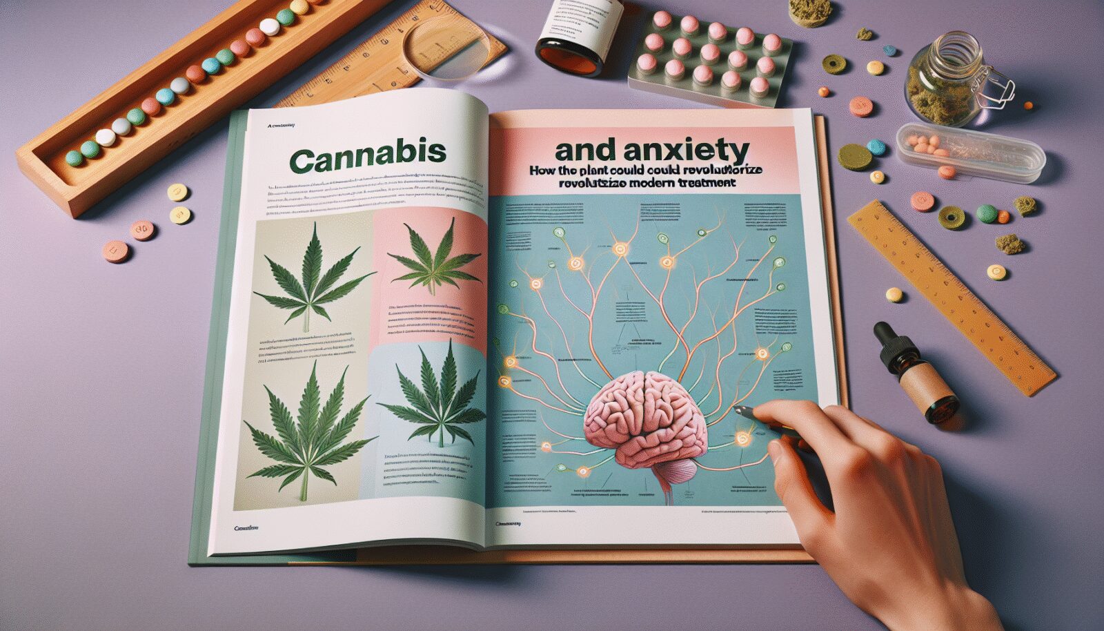 Imagem gerada por IA para ilustrar o conteúdo da Revista Ganja.