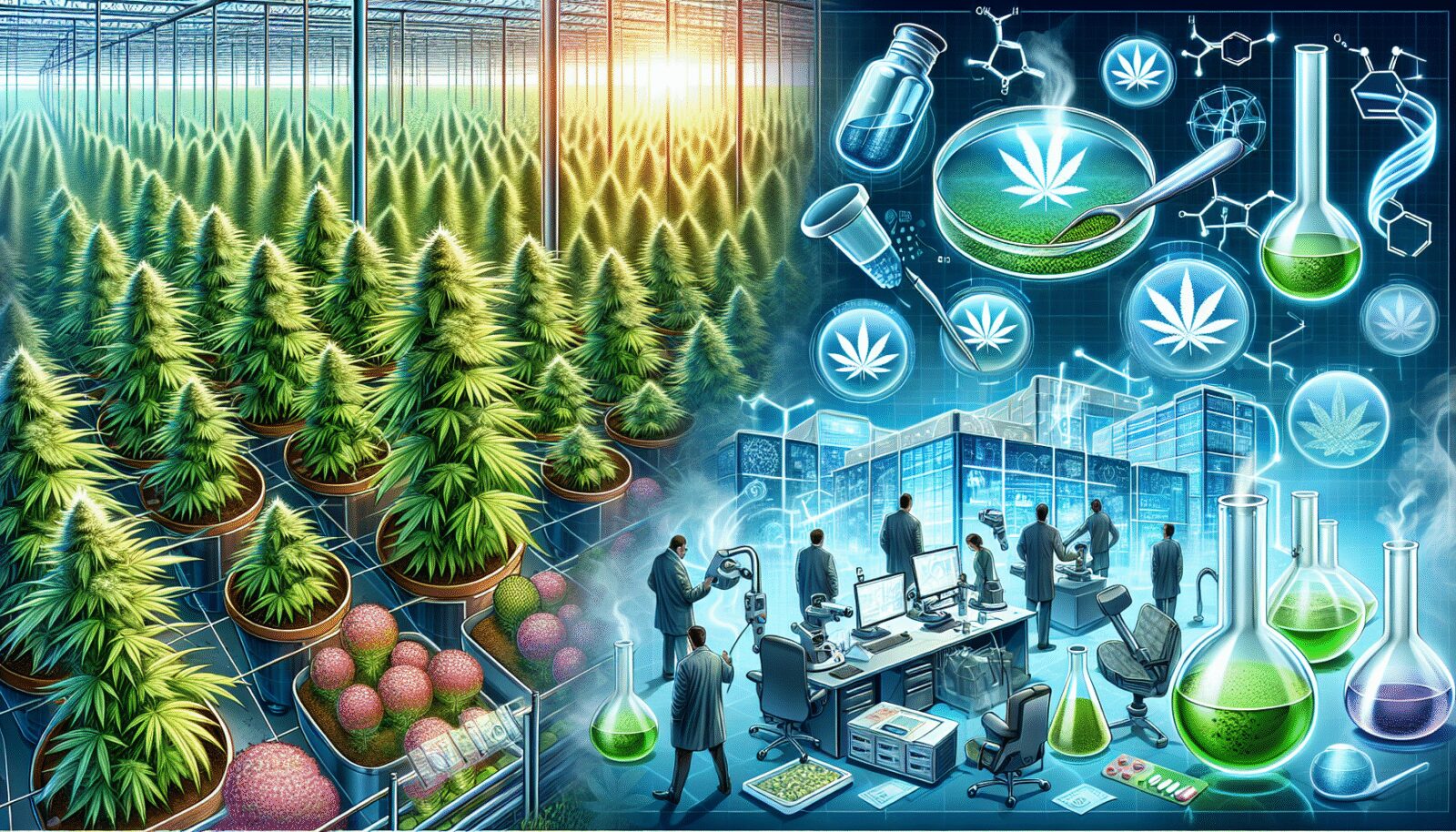 Imagem gerada por IA para ilustrar o conteúdo da Revista Ganja.