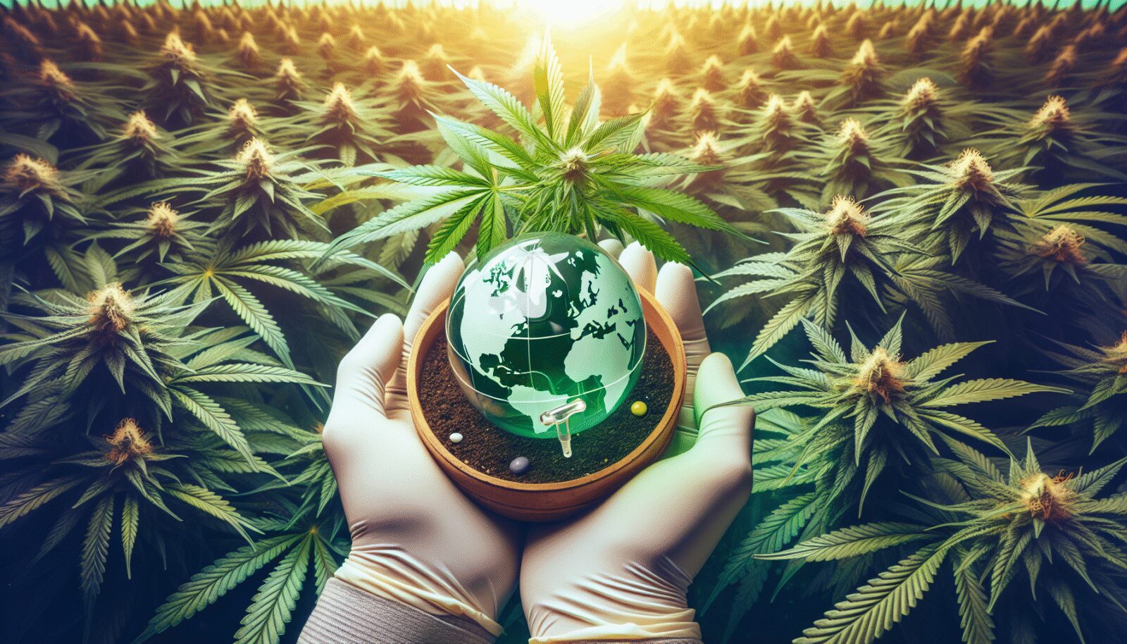 Imagem gerada por IA para ilustrar o conteúdo da Revista Ganja.