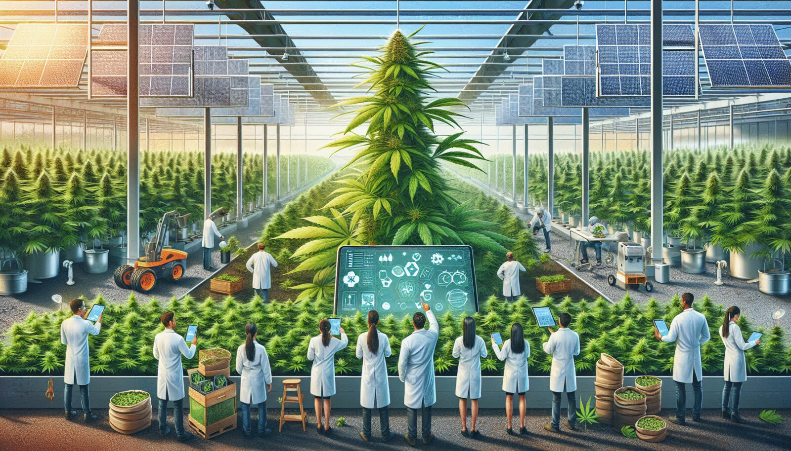 Imagem gerada por IA para ilustrar o conteúdo da Revista Ganja.