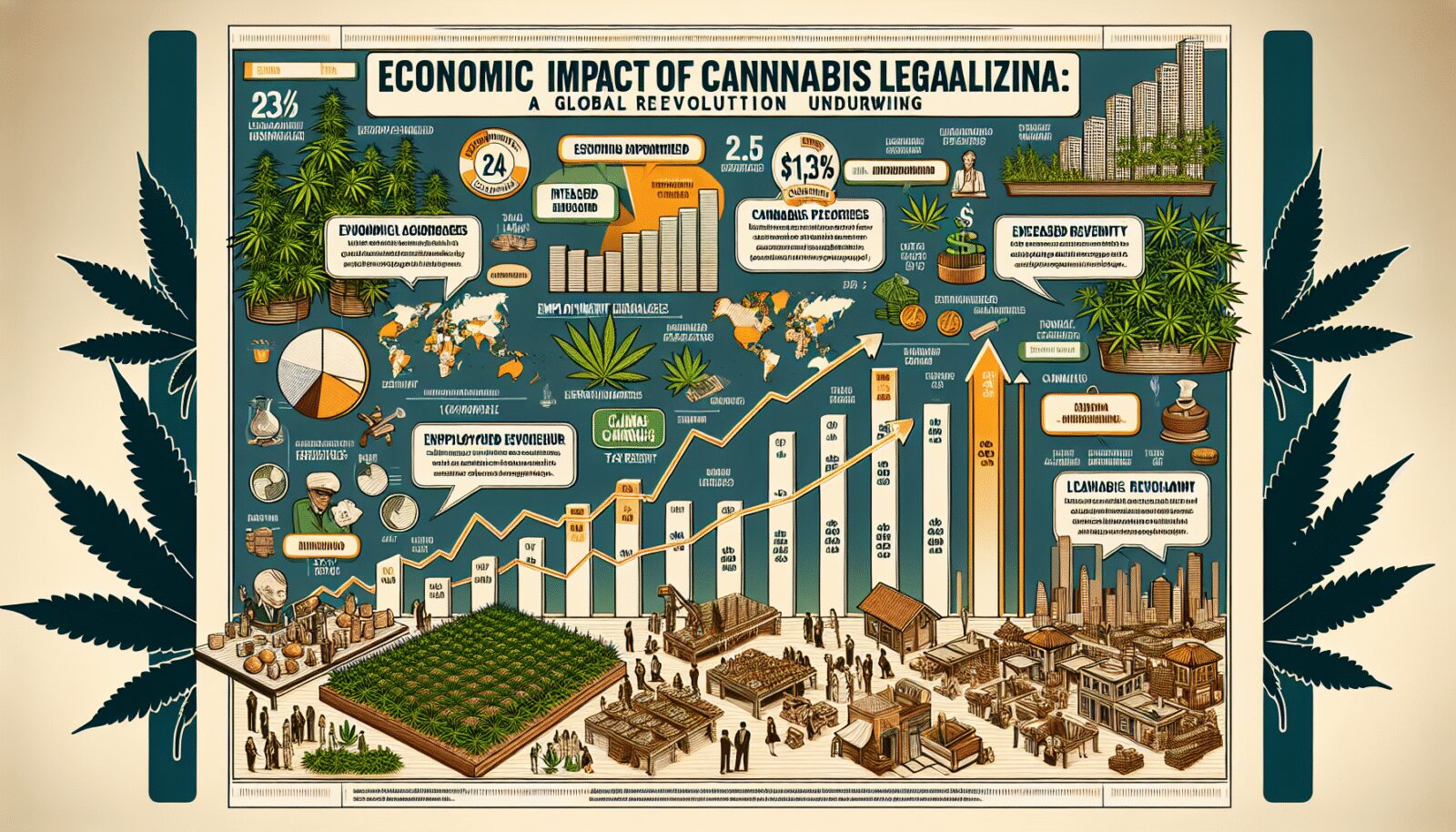 Imagem gerada por IA para ilustrar o conteúdo da Revista Ganja.