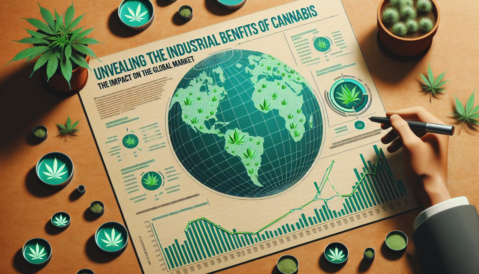 Imagem gerada por IA para ilustrar o conteúdo da Revista Ganja.