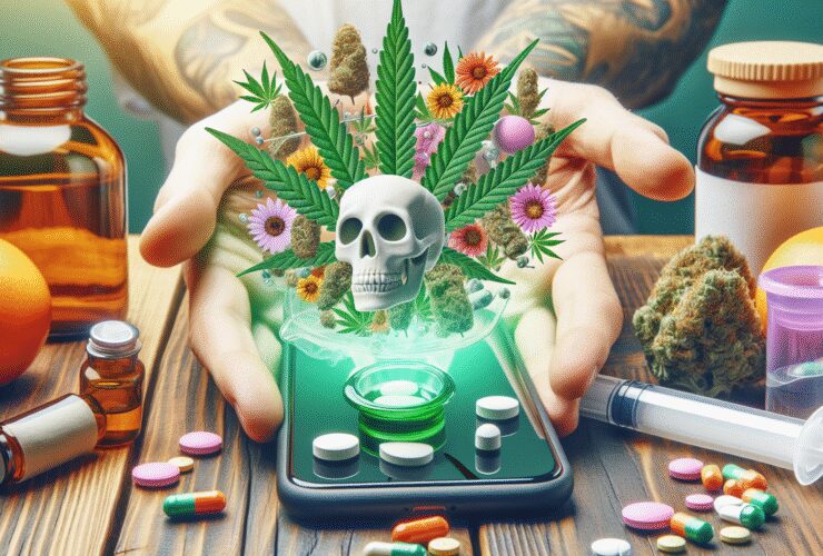 Imagem gerada por IA para ilustrar o conteúdo da Revista Ganja.