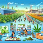 Imagem gerada por IA para ilustrar o conteúdo da Revista Ganja.