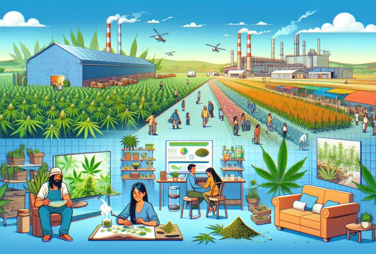 Imagem gerada por IA para ilustrar o conteúdo da Revista Ganja.