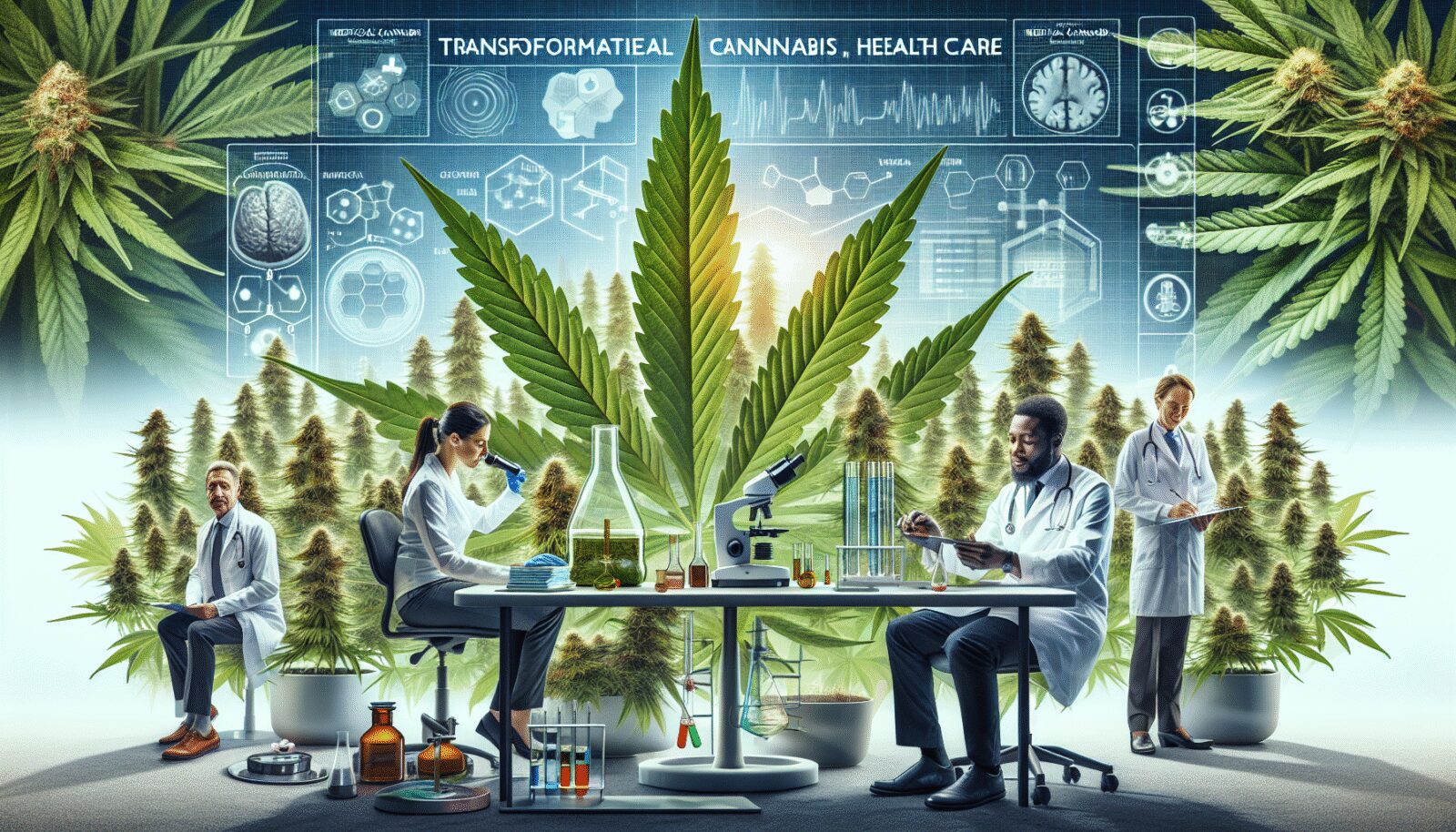 Imagem gerada por IA para ilustrar o conteúdo da Revista Ganja.