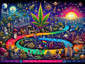 Imagem gerada por IA para ilustrar o conteúdo da Revista Ganja.