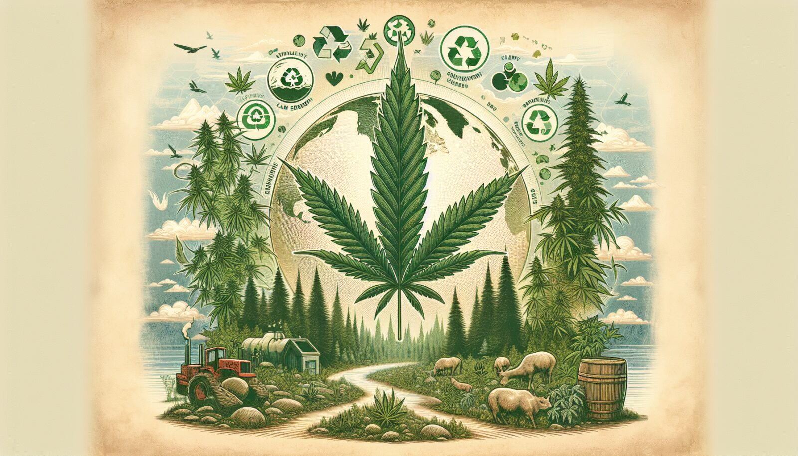 Imagem gerada por IA para ilustrar o conteúdo da Revista Ganja.